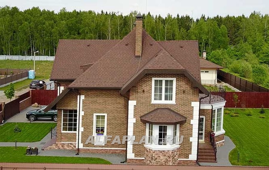 Строительство дома по проекту 38E - фото №5