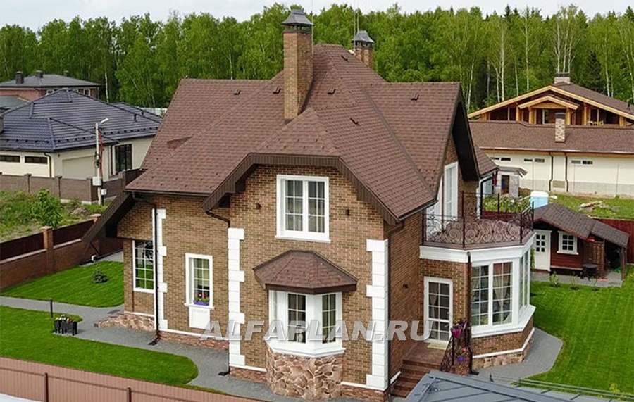 Строительство дома по проекту 38E - фото №6