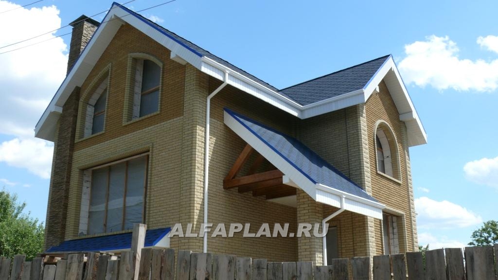 Строительство дома по проекту 72E - фото №4